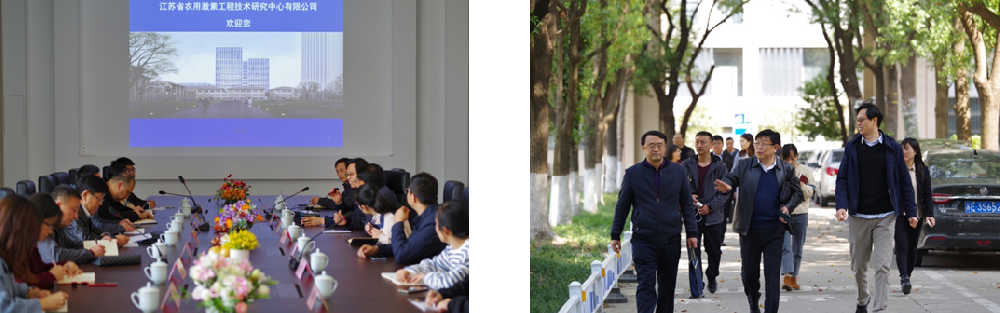 市人社局来我司调研博士后工作